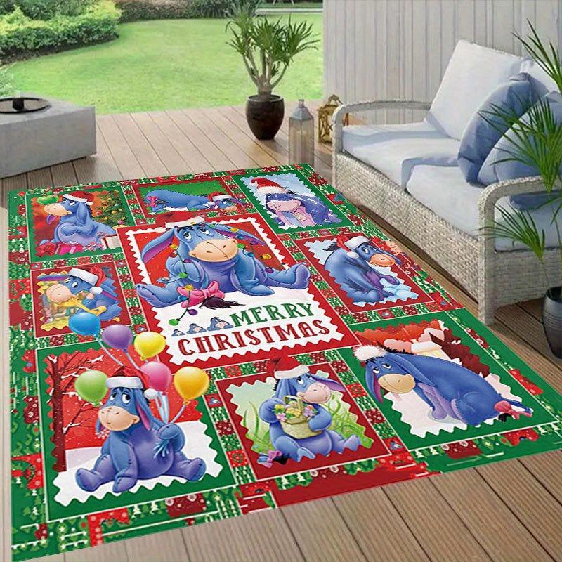 1pc Cartoon Characters Pattern Carpet Area Rug Non-slip Carpet Hand Washable Floor Mat Suitable For Living Room Bedroom Home Decor Room Deco