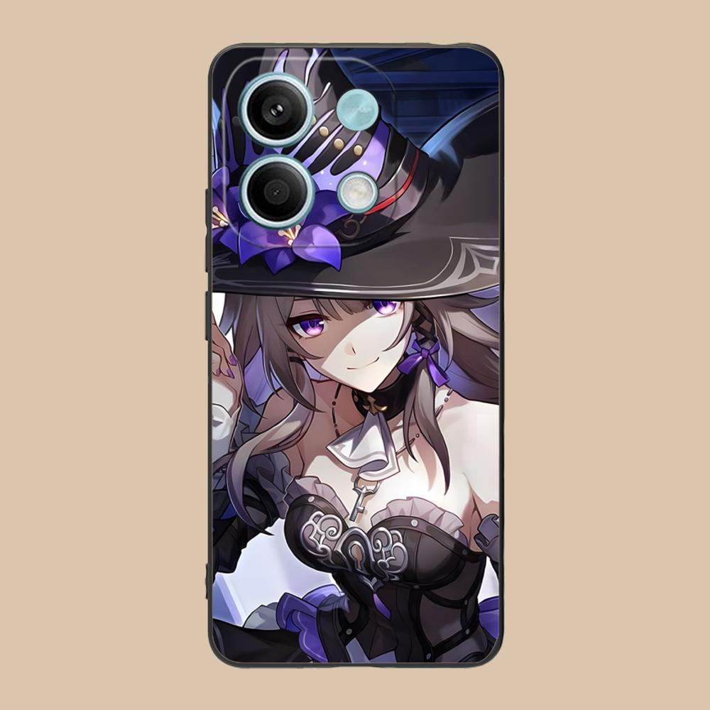 HSR Herta Matte TPU Mobile Phone Case for POCO M7 M6 M5 M4 M3 X7 X6 X5 X4 X3 Pro GT 5G Colorful Printing Cover