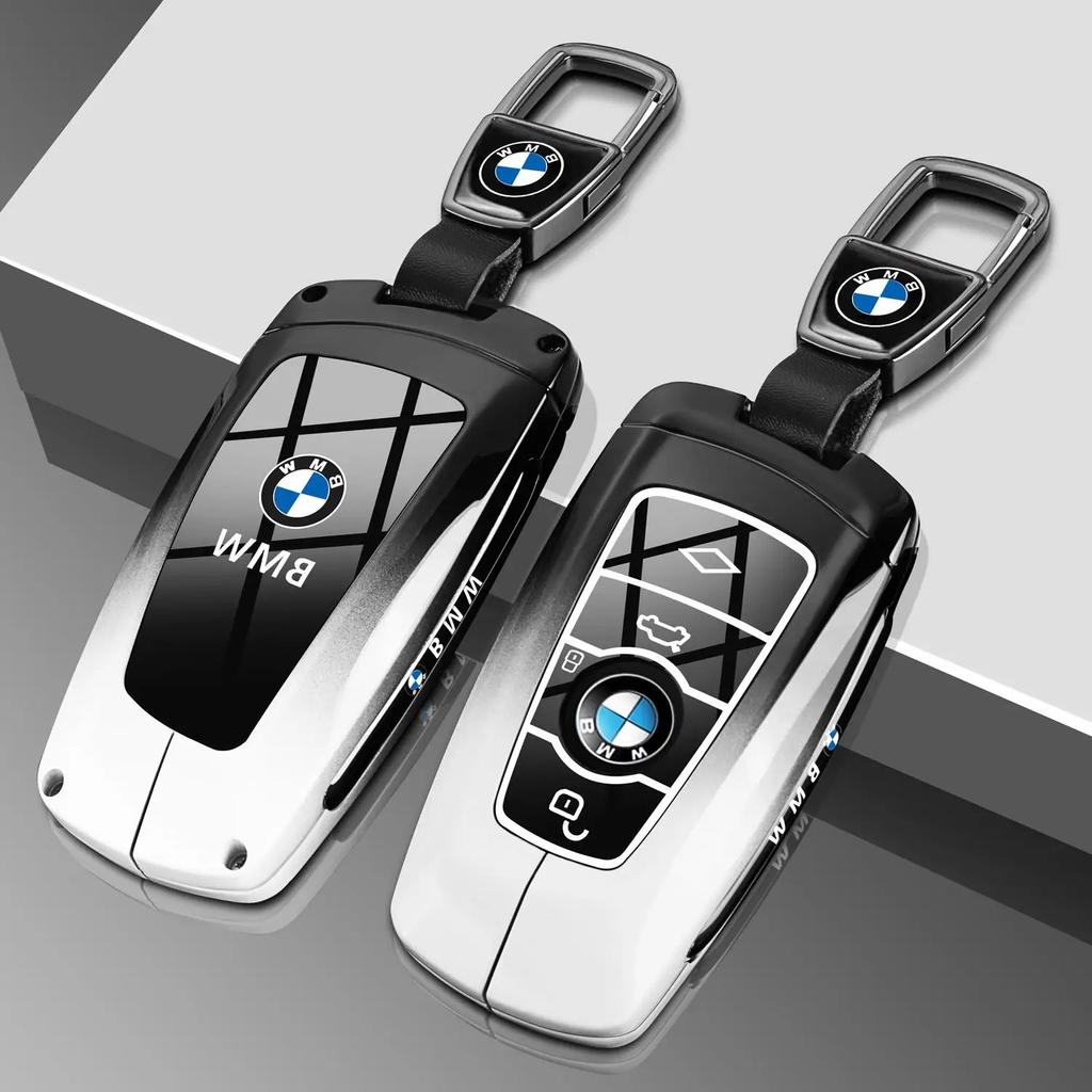 ORWI7 Car Key Case Cover Key Bag For BMW F20 G20 G30 X1 X3 X4 X5 G05 X6 Accessories Car-Styling Holder Shell Keychain Protection