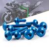 177 STÜCKE M5 M6 Motorrad Komplette Verkleidungsschrauben CNC Schraube für Ducati 748 749 750SS 848 900SS 916 996 998 999 1098 1098S Panigale