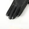 Winter Leather Gloves for Women Plus Velvet Thickened Warm Cycling Outdoor Sports Driving PU Windproof Cold Touch Screen Gloves