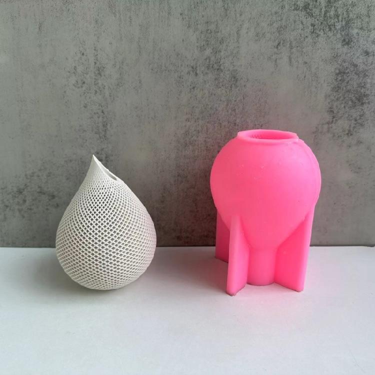Water Drop Vase Candle Molds for DIY Candle