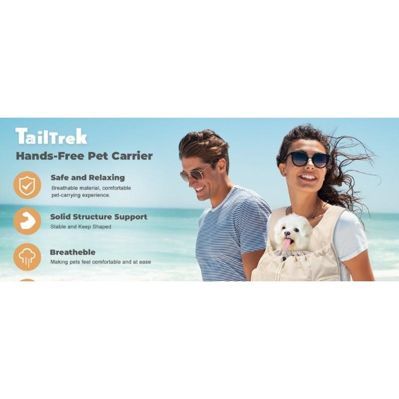 Pet Strap Backpack For Medium/small Cats And Dogs, Outdoor Hiking Pet Bag