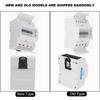Energy Counter Meter DDS1891 Single Phase 4P Energy Counter Meter High Accuracy Electric Rail Energy Meter Rail Energy Meter