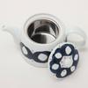 Ranchant NCK Teapot stainless steel tea x x 9 Ring Arita Made in Japan (with strainer), Multi, 18.3 10.7 cm, Pattern, Ware,