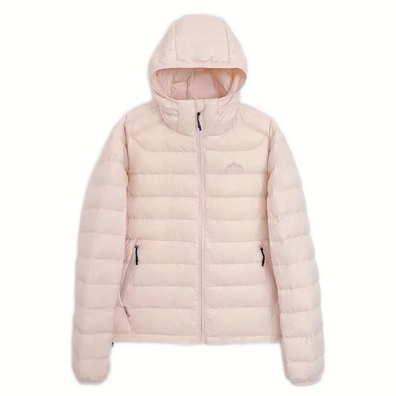 226 Padded Cotton Jacket Unisex Short Loose Hooded Lightweight Winter Coat