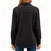Women's Casual And Fashionable Corduroy Shirt Jacket