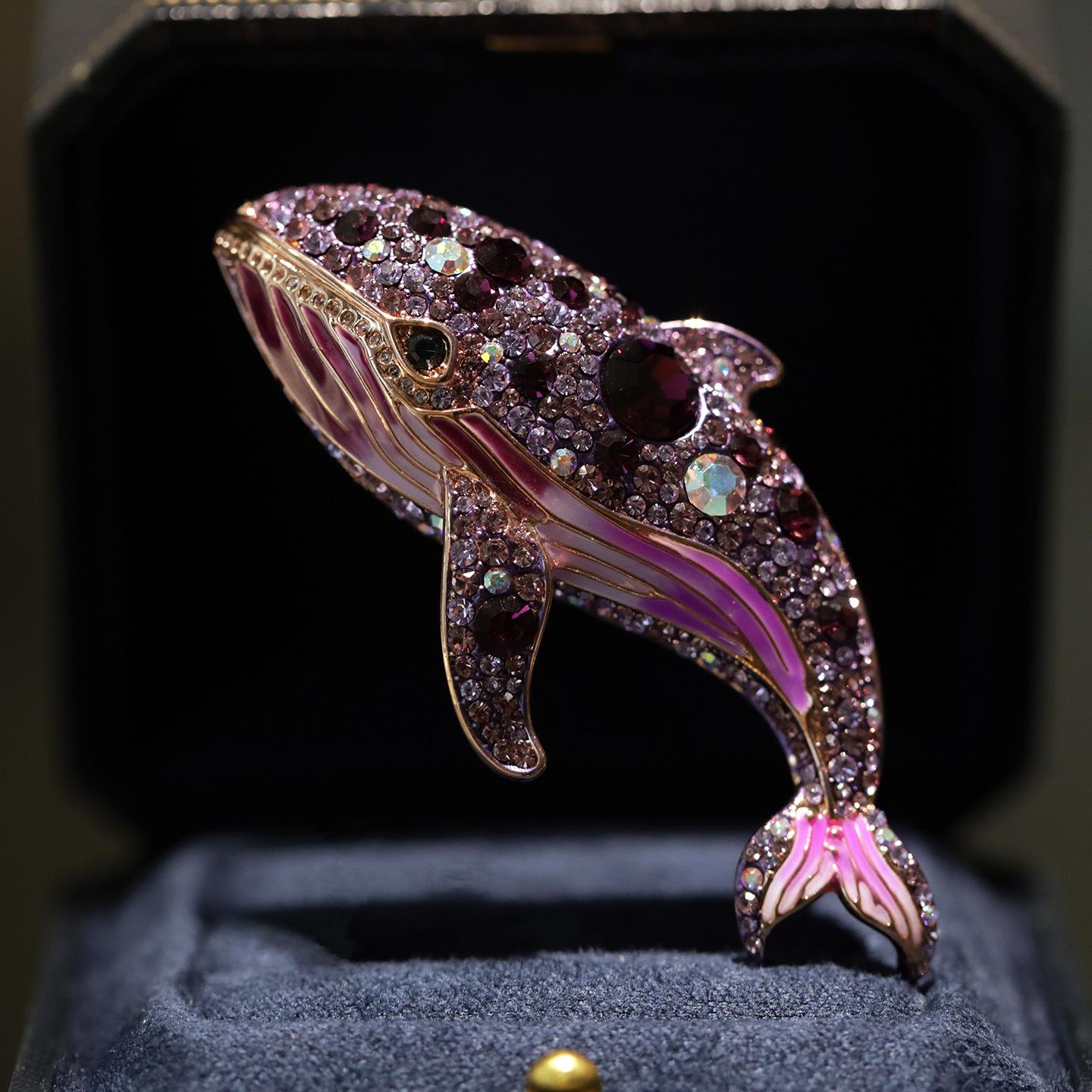 Bo Xin Yun Purple Marine Life Luxury Brooch