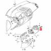 Dashboard Center Console Left Card Holder Slot for Volkswagen Tiguan 2012-2016