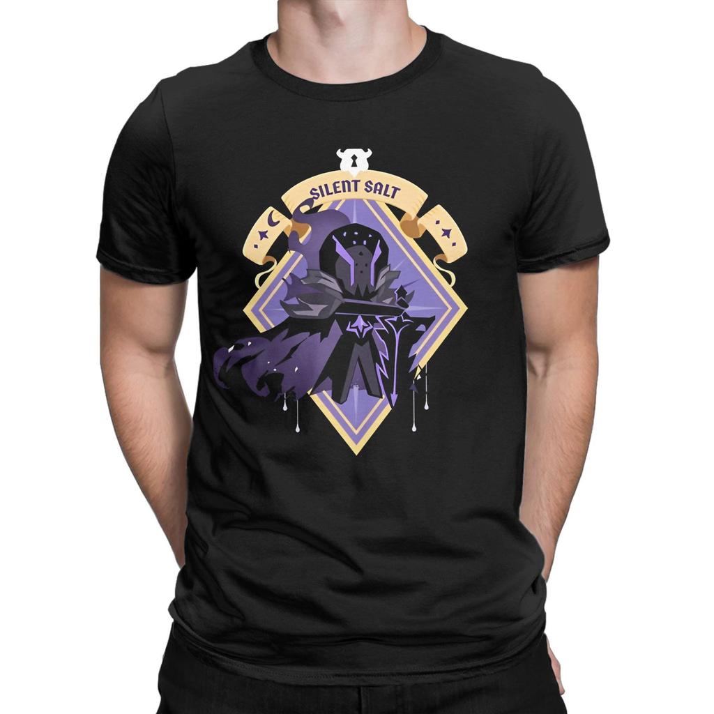 Męska Koszulka Cookie Run Kingdom Silent Salt Cookie Zabawna Czysta Bawełna T-shirty Krótki Rękaw Gra Runner Koszulki Okrągły Dekolt Góry Nowe