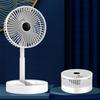Foldaway Fan 3 Speeds, Standing Pedestal USB Fan, USB And Battery Operated Fan With 3-Speed Adjustable Settings