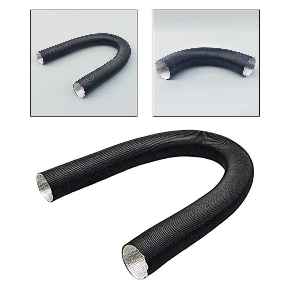 Flexible 25 Mm Heating Duct with Aluminium Foil Construction for All Vehicles