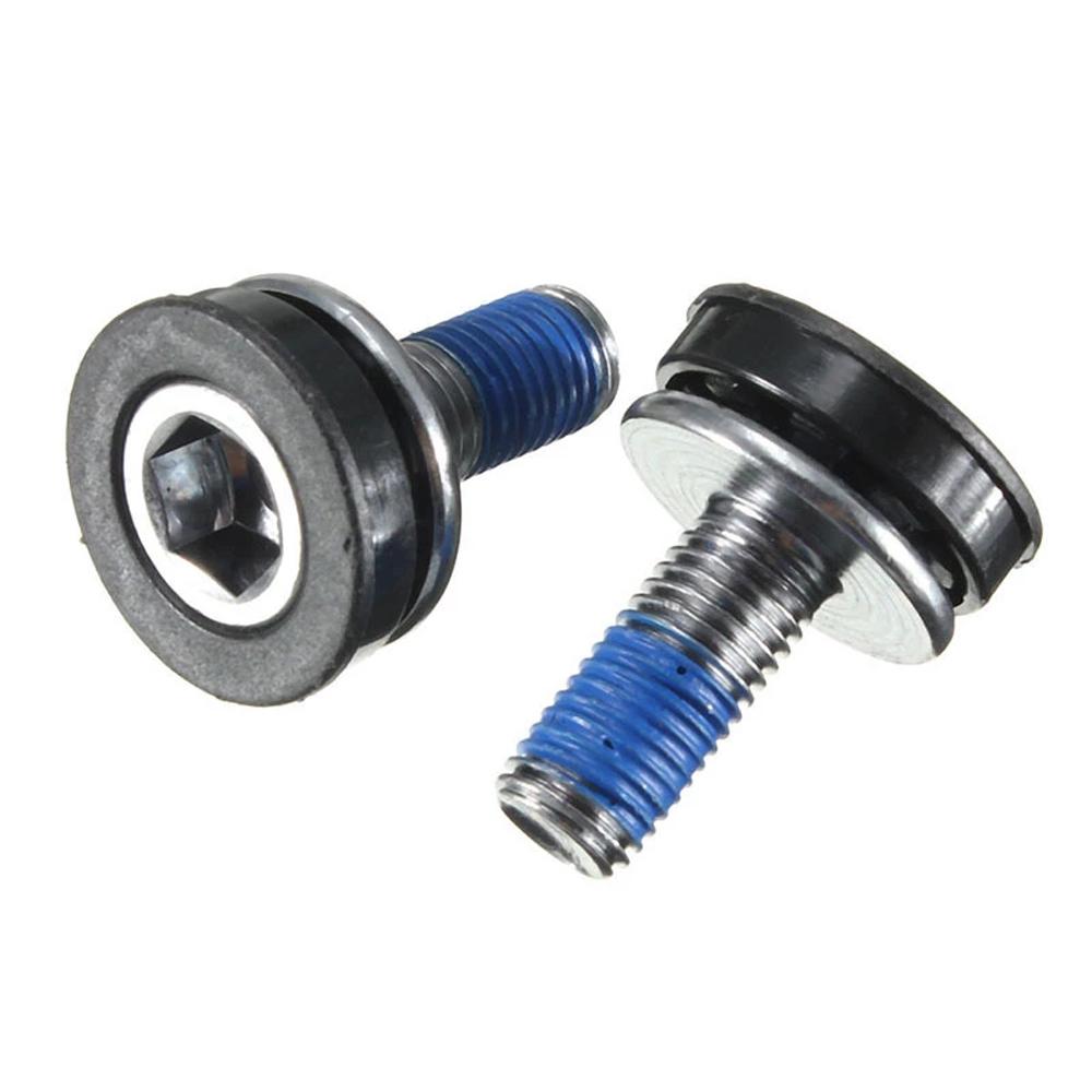 Screw Hexagon Crankset Nuts Crank Arm Bolts Hexagon Bottom Nuts Bottom Bracket Screw Bike M8 Screw