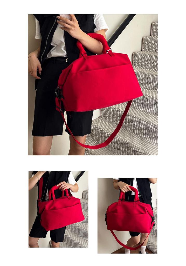 Versatile Lightweight Travel Handbag: Large Capacity, Waterproof, Ideal for Short Business Trips and Gym Use for Both Men and Women