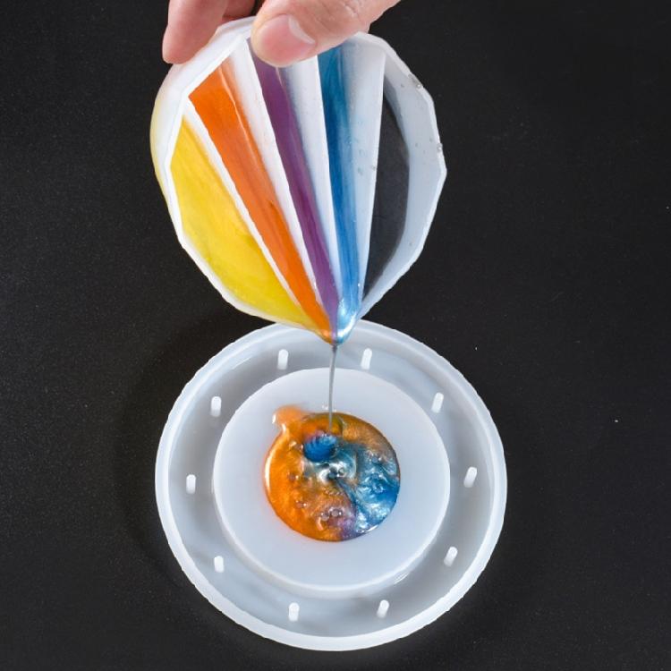 Toning Cup Crystal Epoxy Resin Distributing Cup Mixing Glue Cup for Distribution