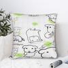 Soft and Sweet Car GANADIs Decor Pillowcases Accessories Pillow Covers Zipper Multi Size
