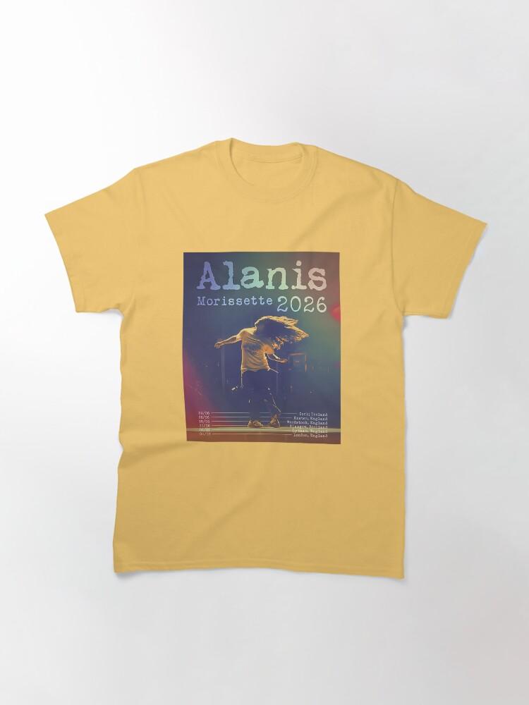 Alanis Morissette Alanis Morissette UK Little Jagged Pill Tour 2026 Klassisches T-Shirt