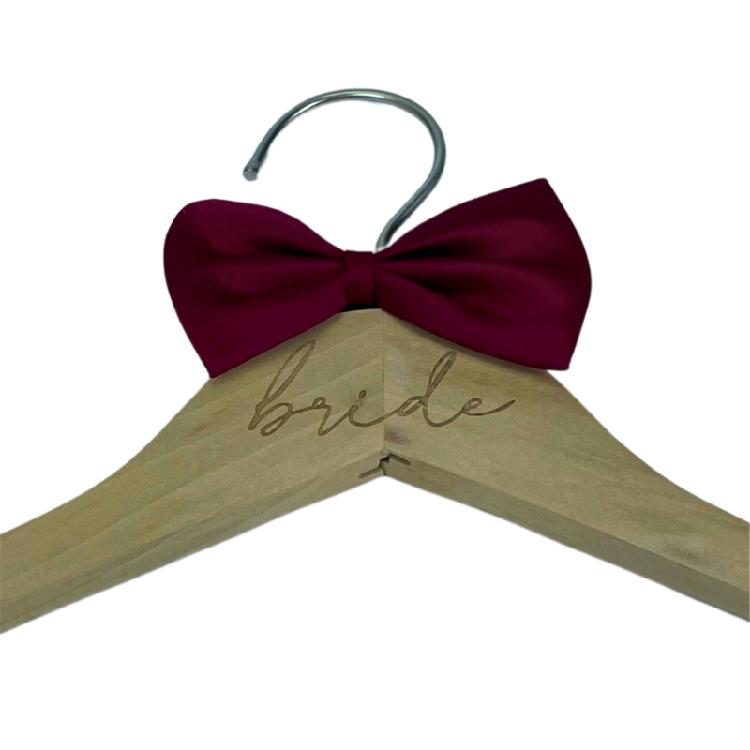 2 Pezzi Gruccia MultiFunzionale in Legno per Matrimonio Gancio Antipolvere Porta Abiti per Occasioni Formali Abito da Sposa e Abito da Sposo