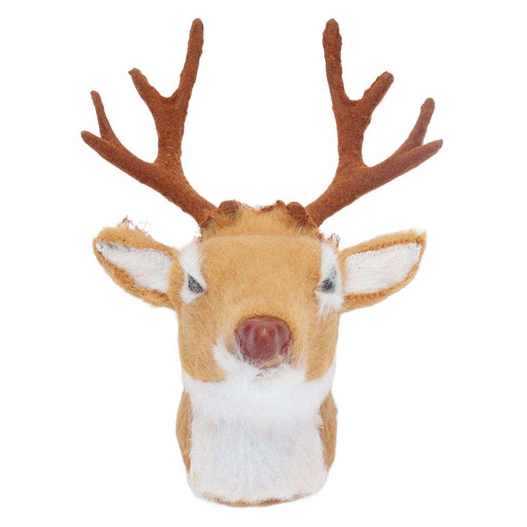 Miniature Deer Head Magnet Design Fine Workmanship Cute Appearance 1:6 Dollhouse Decor