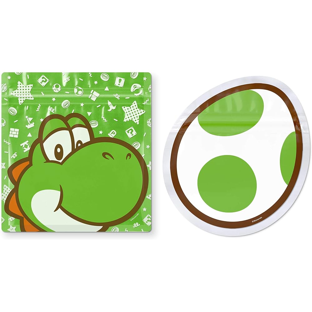 Super Mario Home & Party Zipper Bag (Yoshi/Egg) NSL-0108 for sale by Nintendo