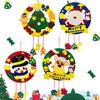 BaiZien H411 DIY Christmas Non-Woven Wreath Kit