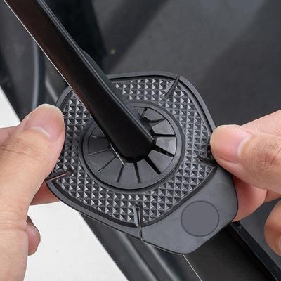 2ks Ochranný kryt otvoru stěrače Silikonové spodní ochranné podložky ramene stěrače Prachový plášť stěrače univerzální