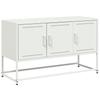 Vidaxl Szafka Pod Telewizor, Biała, 100,5X39X60,5 Cm, Stalowa