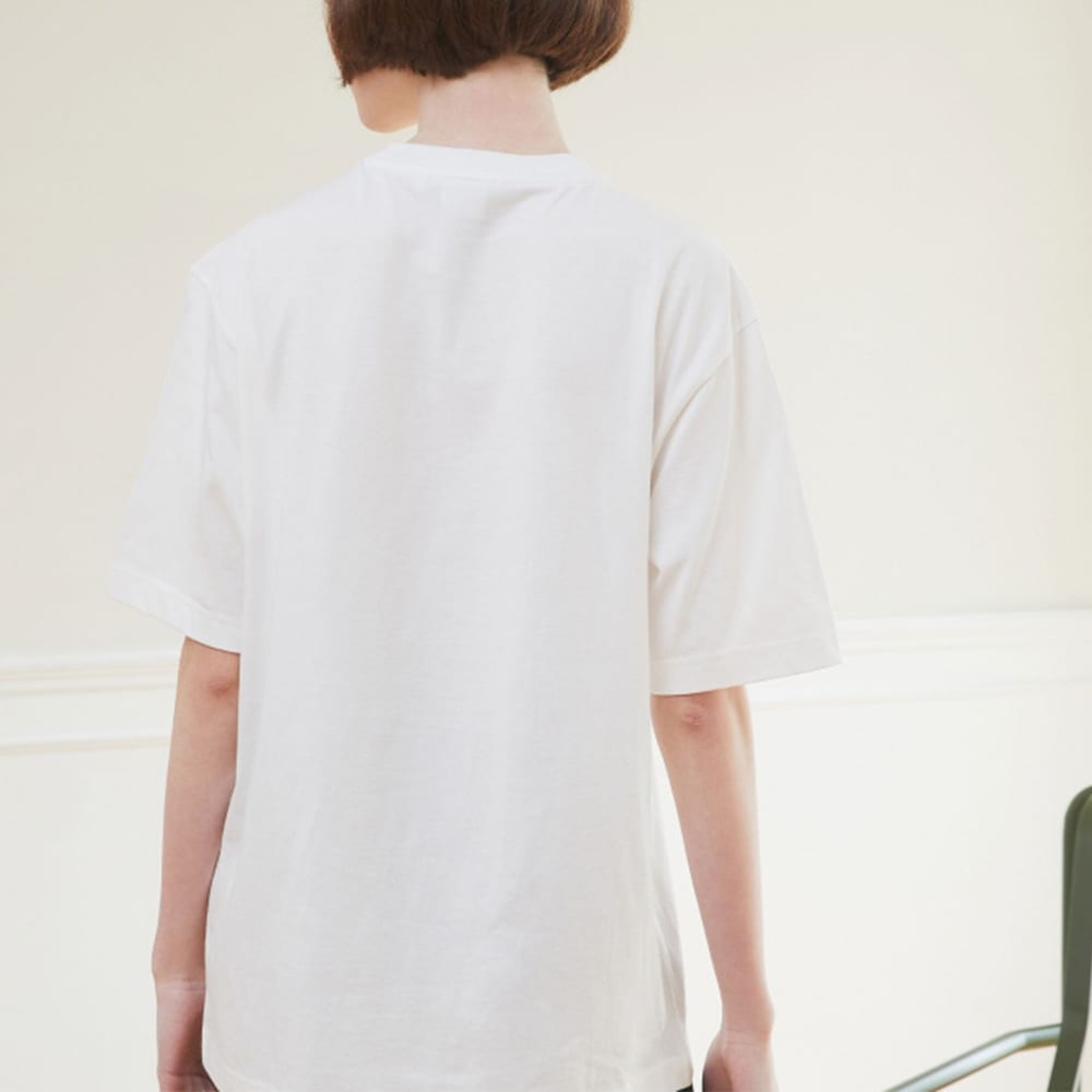 Fila Set In Sleeve T Shirt Unisex White FS2RSD2101X-OWH