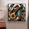 New Arrival 5D DIY Full Circle Diamond Painting "Mechanical Cowboy Gear" Embroidery Cross Stitch Home Decor Gift