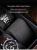 Walnut Wood Watch and Jewelry Organizer Box - Storage for Wristwatches, Bracelets, and More