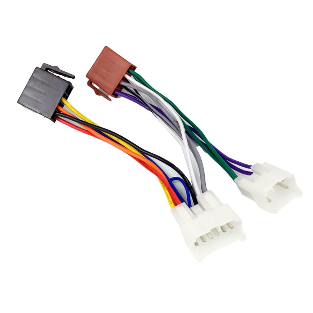 Easy to Use For ISO Radio Wiring Harness Adapter for Toyota Car Stereo