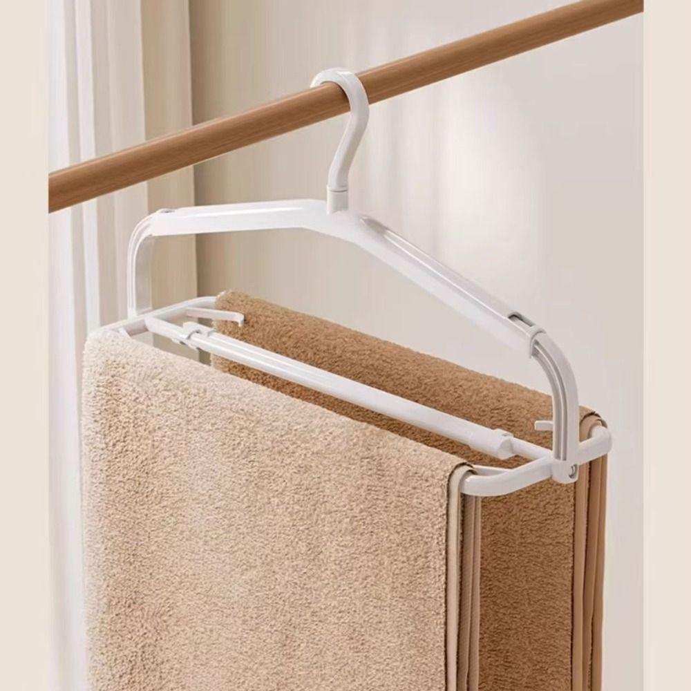 Windproof Quick Dry Hanger Non-Slip Clothes Drying Rack Portable Foldable Clothes Hanger  Home