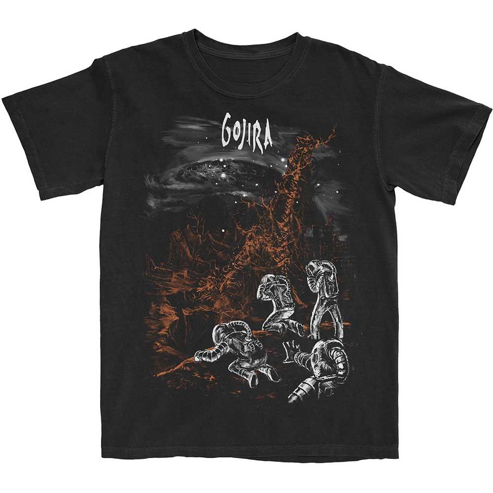 Whale Gojira Band TShirt Cotton Graphic Tee Men Women Summer Streetwear