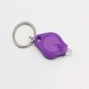 UV Keychain Flashlight Keychain Flashlight Ultra Mini Key  Light Rhombus Shape for UV Curing Purple Light