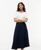 TOMMY HILFIGER Ruffled Midi Skirt (T22G6Wsc010Wt1C1G)