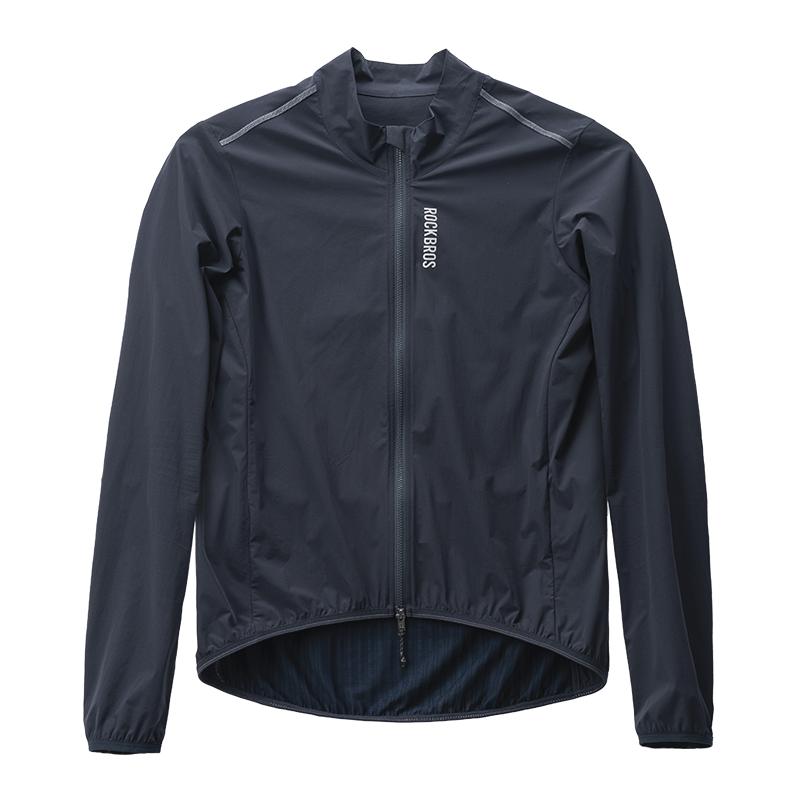 ROCKBROS Cycling Jacket Windproof Breathable Cycling Windbreaker Lightweight Foldable Anti-UV Cycling Jersey for Men Women