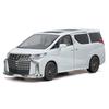 QHKY2 1:24 Toyota Alphard Key Control Alloy Car Model Sound and Light Pull Back Children's Toy Collectibles Birthday Gift
