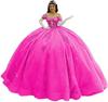 One Shoulder Wedding Dress Large Skirt Trailing Blue Sequin Evening Dress Bar Mitzvah Princess Dress
