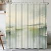 Boho Shower Curtain  - Celestial Moon & Botanical Vine Print Waterproof Bathroom Curtain with Rust-Proof Hooks Included,Bohemian