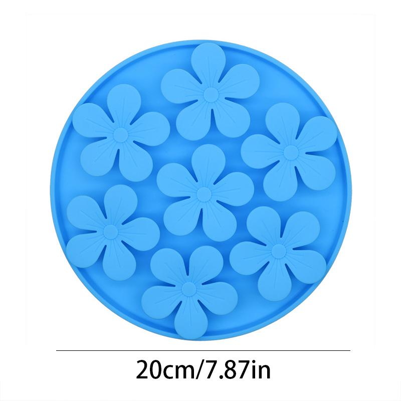 Pet silicone licking pad suction cup dog feeding pad pet anti choking sniffing slow feeding pad