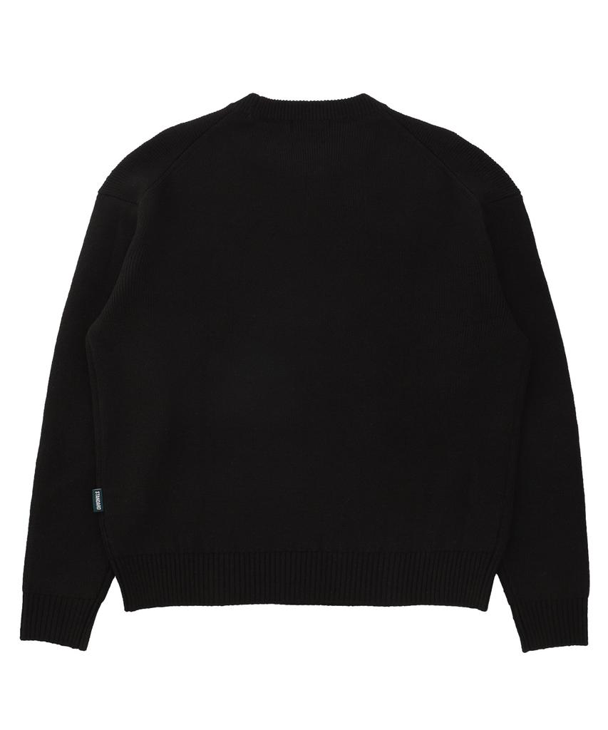 W STANDARD Smile Basic Pullover [4 Colors]