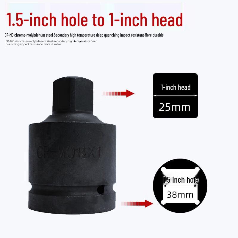 

Multi-Size Pneumatic Wrench Adapter
