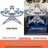 Traditional Handcrafted Chinese Sand Swallow Triangle Kite - Customizable Doodle Design for Children