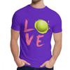 Man S Tee Shirt Tennis Pickleball Team Love Sport Good Cotton Graphic Man S O Neck