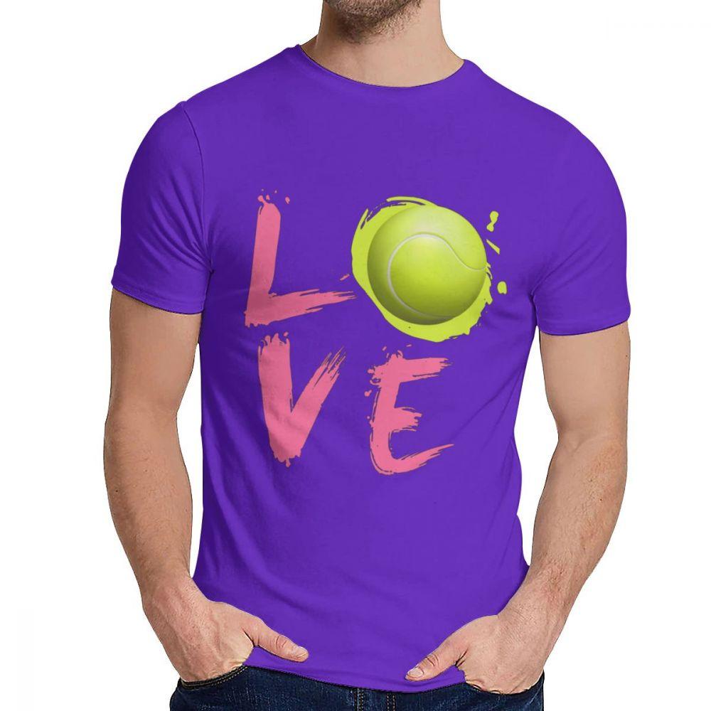 Man S Tee Shirt Tennis Pickleball Team Love Sport Good Cotton Graphic Man S O Neck
