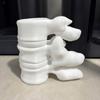 Lustiger Wirbeläulen Stifthalter 3D Gedruckter Simulationswirbelsäulen Bürstenhalter Wirbelsäule 3D Vase Ärzte