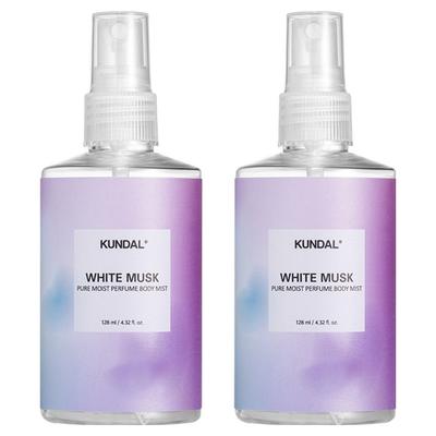 Pure Moist kūno dulksna Baltojo muskuso aromatas, 128 ml, 2 vnt.