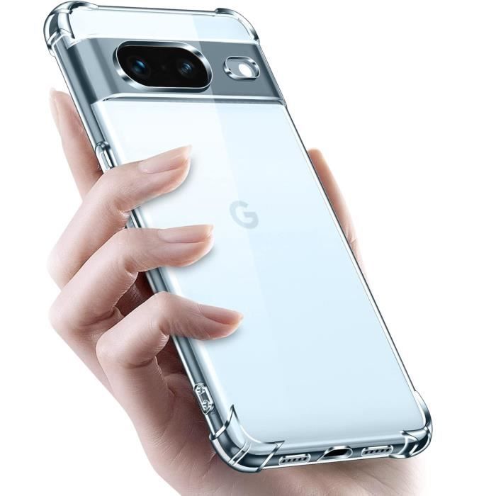 Shockproof Case for Google Pixel 8 - Transparent Soft Silicone Protection Phonillico®