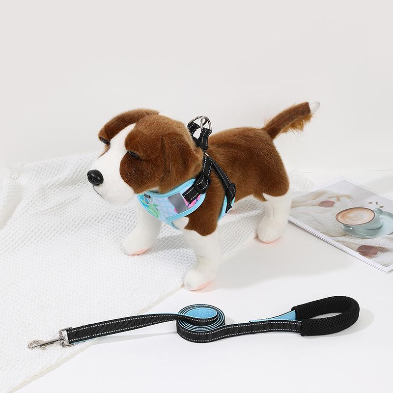 Guinzaglio per cani, nuova corda da addestramento antideflagrante per cani, tipo pettorina, corda di trazione telescopica, pettorina esplosiva per animali domestici