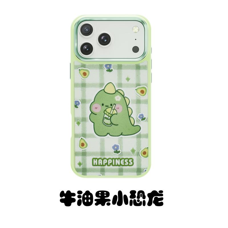 Cartoon is suitable for iPhone15/16 cute mobile phone case to customize Apple 17Pro anti-drop protective case.
